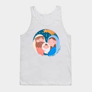 Nativity Hand Drawn Tank Top